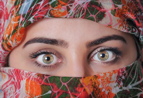 print kerudung